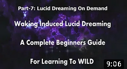 part 7 lucid dreaming on demand